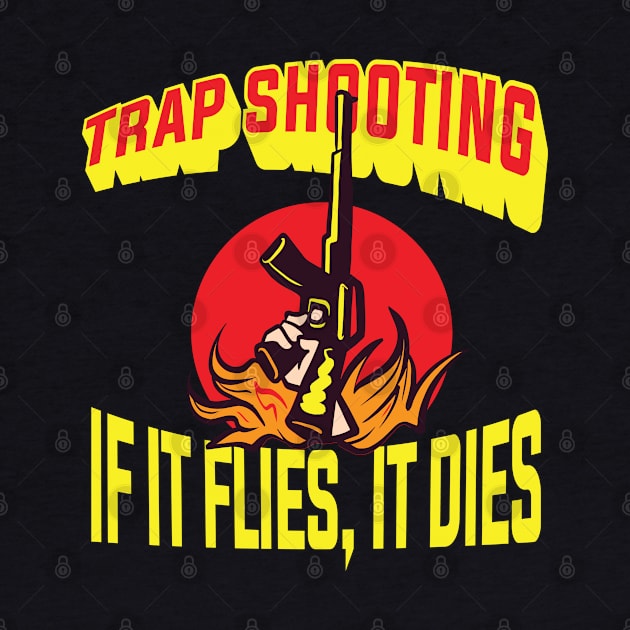 Shotgun and Clay Pigeon Funny Clay and Skeet Shooting Quote by Riffize
